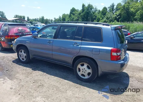 2005 Toyota Highlander Limited V6 from USA, damaged, VIN JTEEP21A150128397